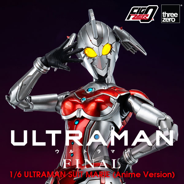 THREEZERO FIGZERO 1/6 ULTRAMAN SUIT MARIE (ANIME VERSION) ราคารวมค่าส่ง EMS แล้ว
