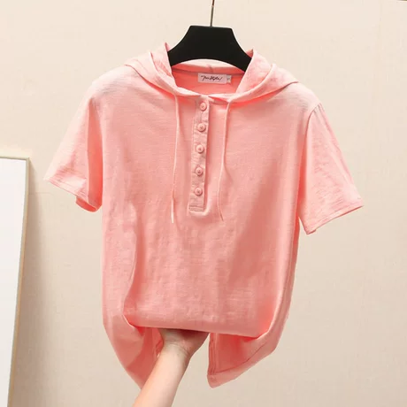 เสื้อยืดแขนยาว มีฮู้ด มีขนาด S M L XL สนใจทักแชท