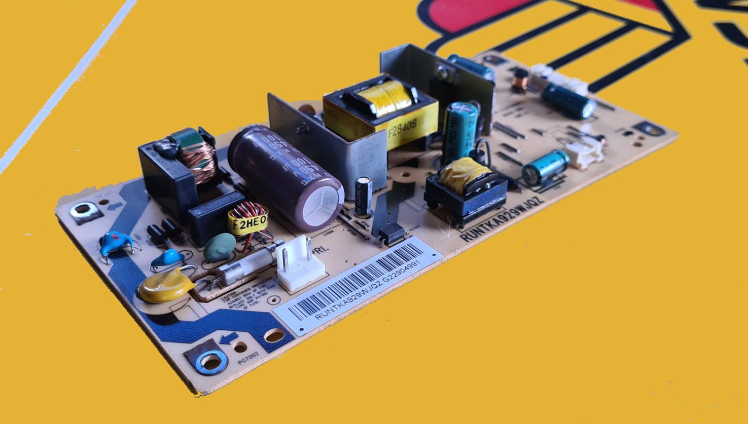 POWER SUPPLY SHARP LC-32LE240M: LC-32LE340M LC-32LE355D2 : RUNTKA929WJQZ