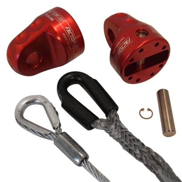 หัวคล้องเชือกวินซ์และปลายสลิง (factor prolink) (Titanium, Ti) ผลิตจากไทเทเนี่ยม