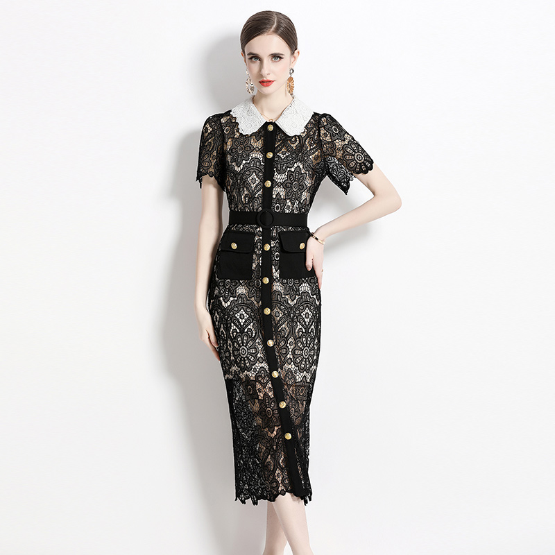 ชุดเดรสยาวสวยๆ ชุดเดรสยาวใส่สบาย ใส่ทำงาน มีขนาดS M L XL 2XL