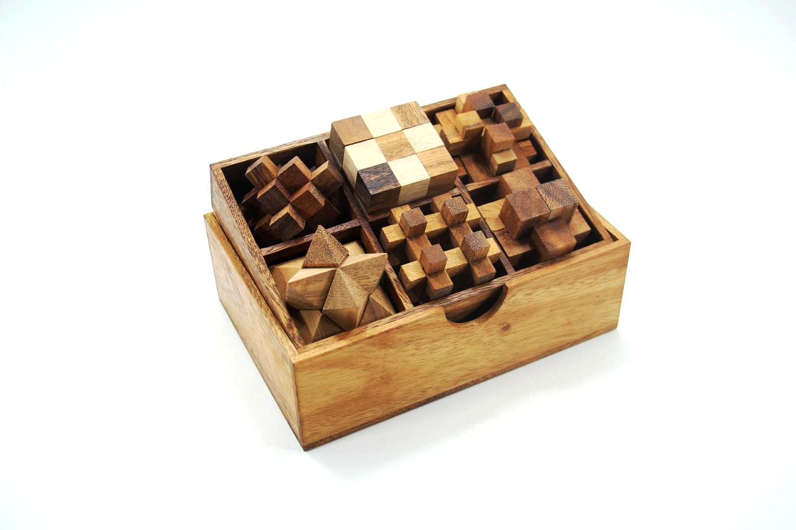 เกมส์เซต 6 ชิ้น ของเล่นไม้เสริมพัฒนาการ ของเล่นเสริมไอคิว