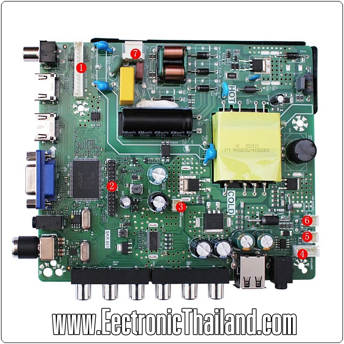 TP.RD8503.PB801 เมนูภาษาไทย รายแรกในประเทศไทย มีรีโมท มีเฟิร์มแวร์รองรับแท่นเครื่องที่จำหน่ายในประเทศไทย. 32-39"