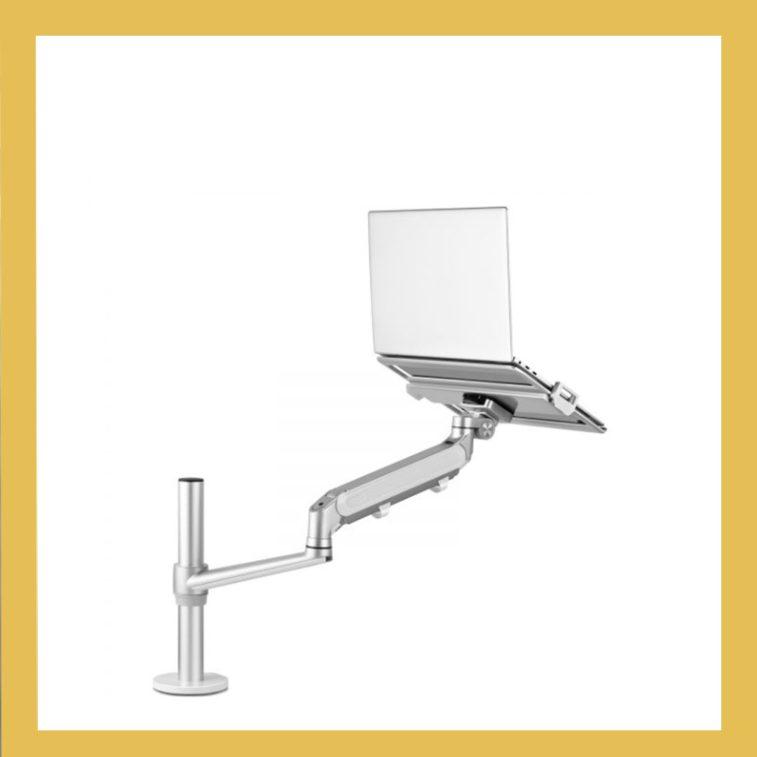 Single Monitor/Laptop Gas Spring Arm Desk Mount