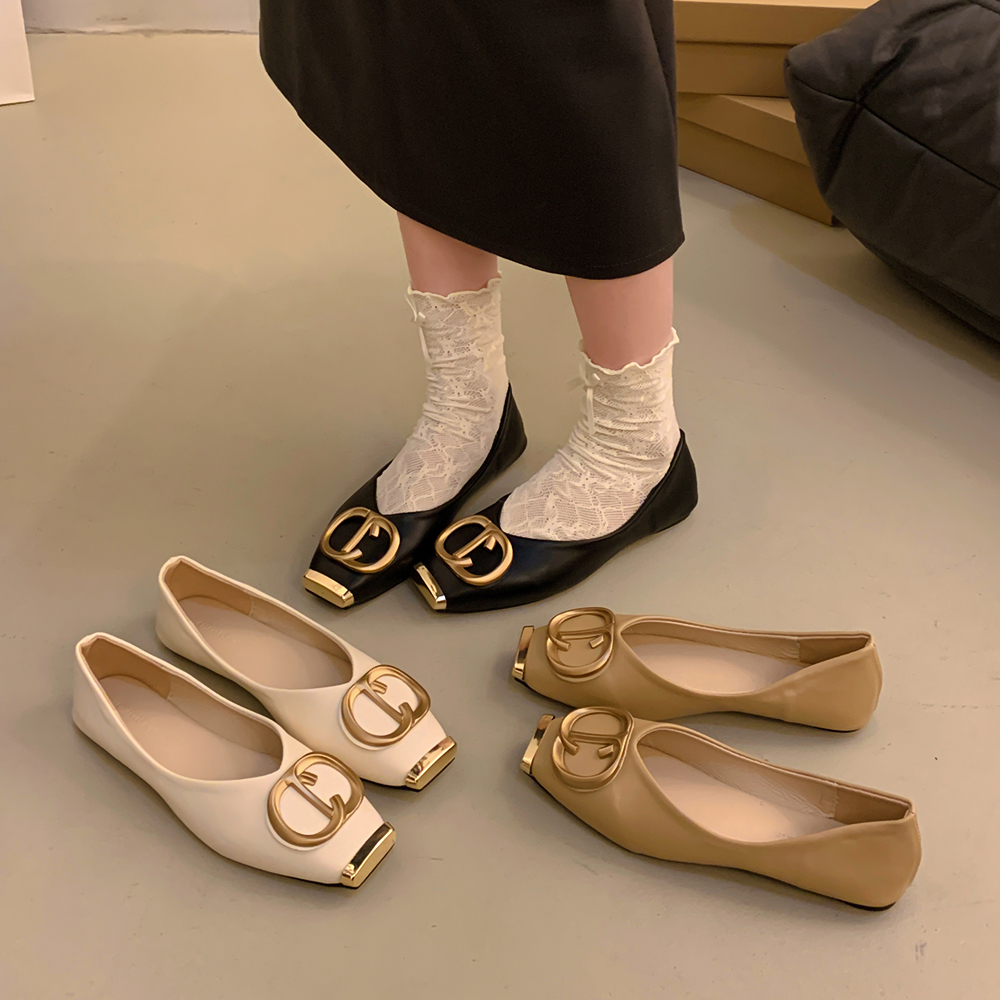 รองเท้าคัทชูผู้หญิงส้นเตี้ย ใส่สบาย มีขนาด35-40