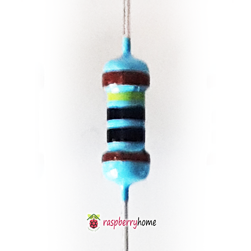 รีสซีสเตอร์ 1 เมกกะโอห์ม จำนวน 10 ตัว 1/4W 1% Metal Film Resistor