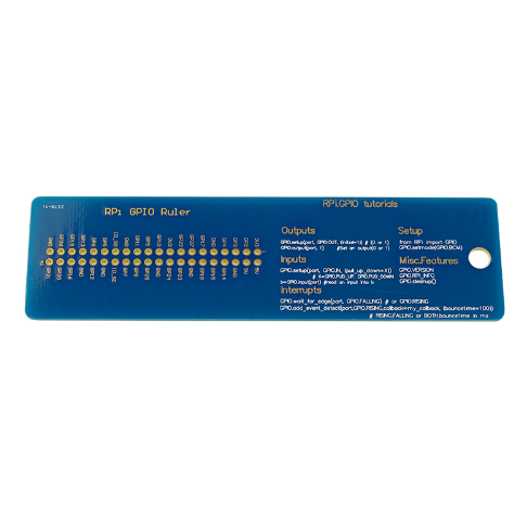 ไม้บรรทัด GPIO (cm/inches) สำหรับ Raspberry Pi3 และ Raspberry Pi4