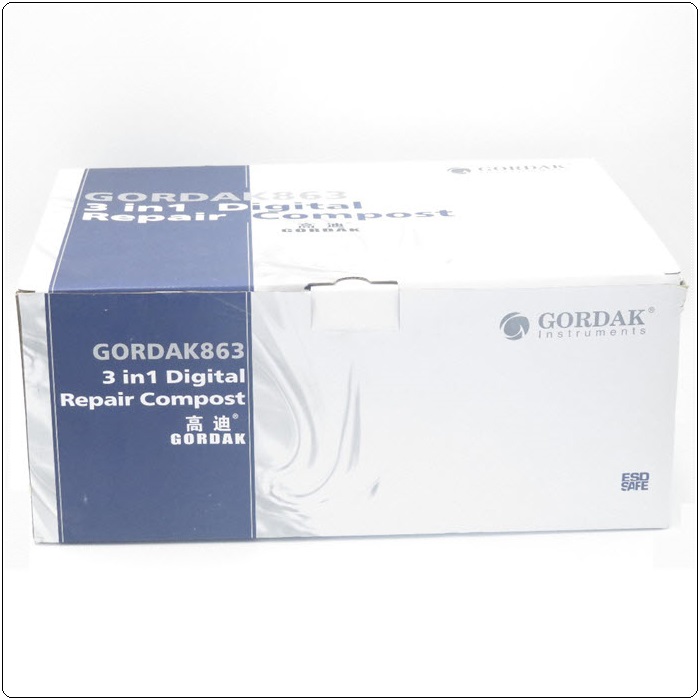 Gordak 863 BGA rework station 3 in1 Heat Gun Soldering Station (แถมหัวเป่า 7 ชิ้น)