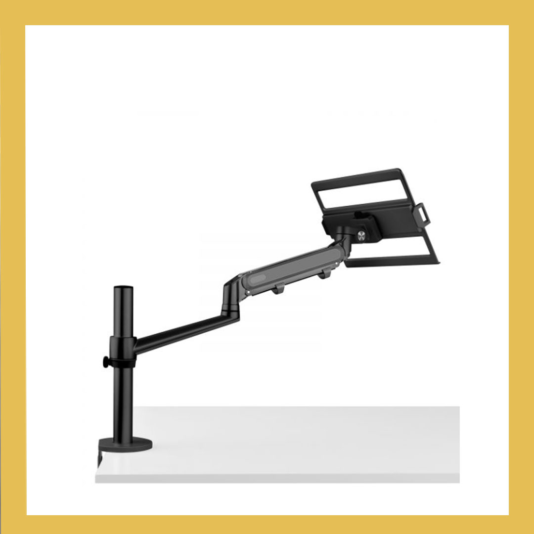 Single Monitor/Laptop Gas Spring Arm Desk Mount