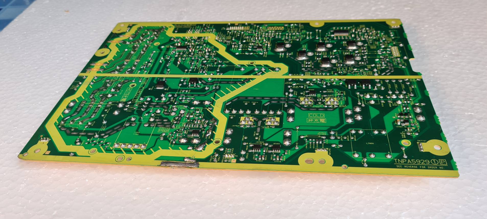 POWER SUPPLY PANASONIC TH-50A410T: TH-50AS610T TNPA5929 (บอร์ดซ่อมปริ๊นต์แตก)