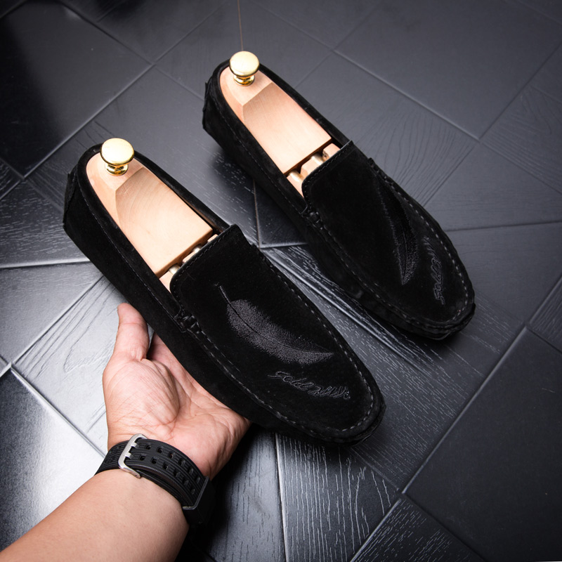 รองเท้าหนังผู้ชาย มีไซส์39-44 รองเท้าโลฟเฟอร์ชาย Slip-On Shoes มีขนาด39-44