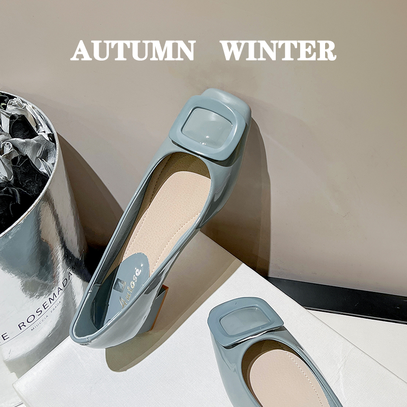 รองเท้าคัทชูผู้หญิงส้นเตี้ย ใส่สบาย มีขนาด35-43