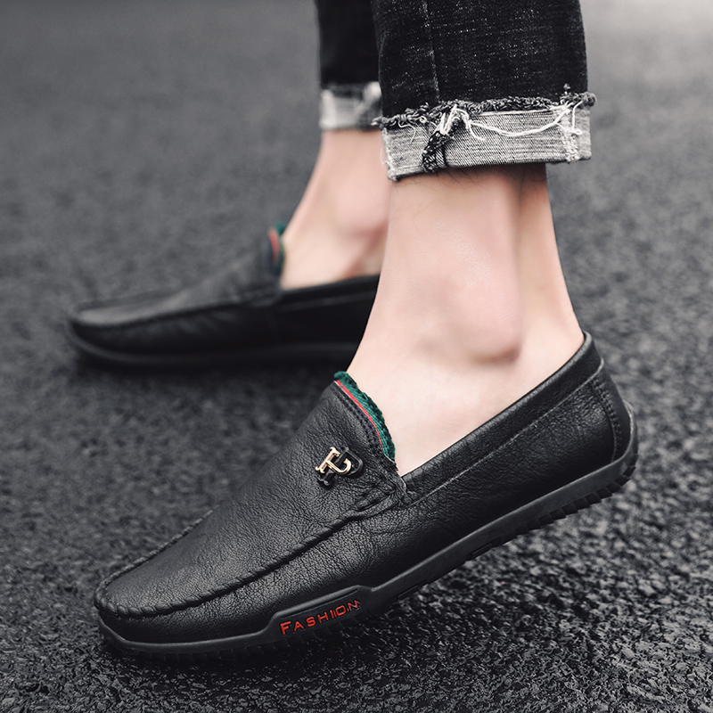 รองเท้าหนังผู้ชาย มีไซส์39-44 รองเท้าโลฟเฟอร์ชาย Slip-On Shoes มีขนาด39-44