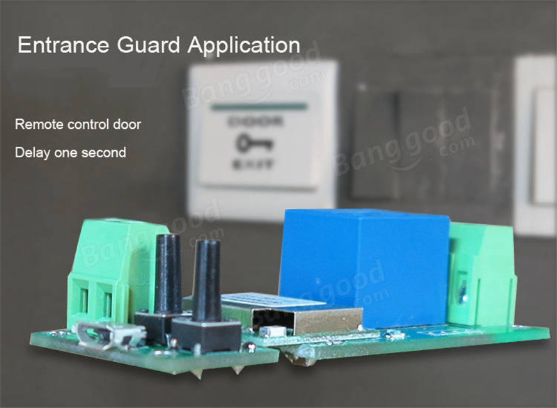 สมาร์ทสวิทช์ไร้สาย SONOFF USB 5V 1 Channel Jog Inching Self-locking WIFI Wireless Smart Home Switch APP Remote Control Module for IOS/Android (สั่งบูทเราเตอร์ได้)