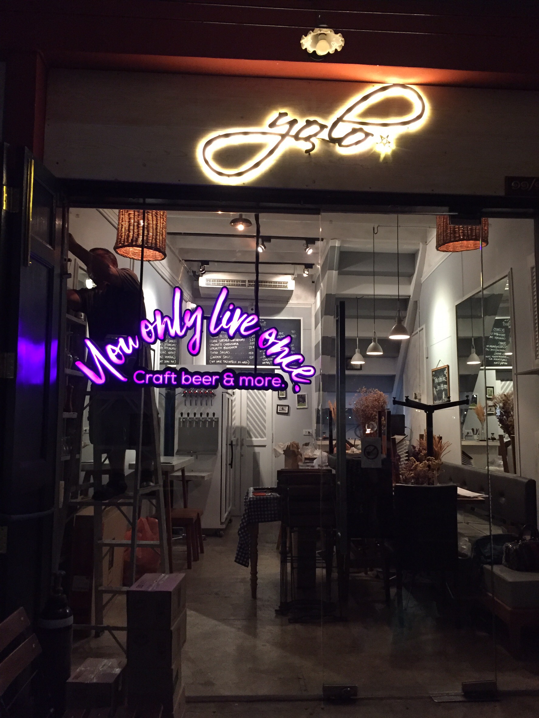 ป้ายร้าน cafe