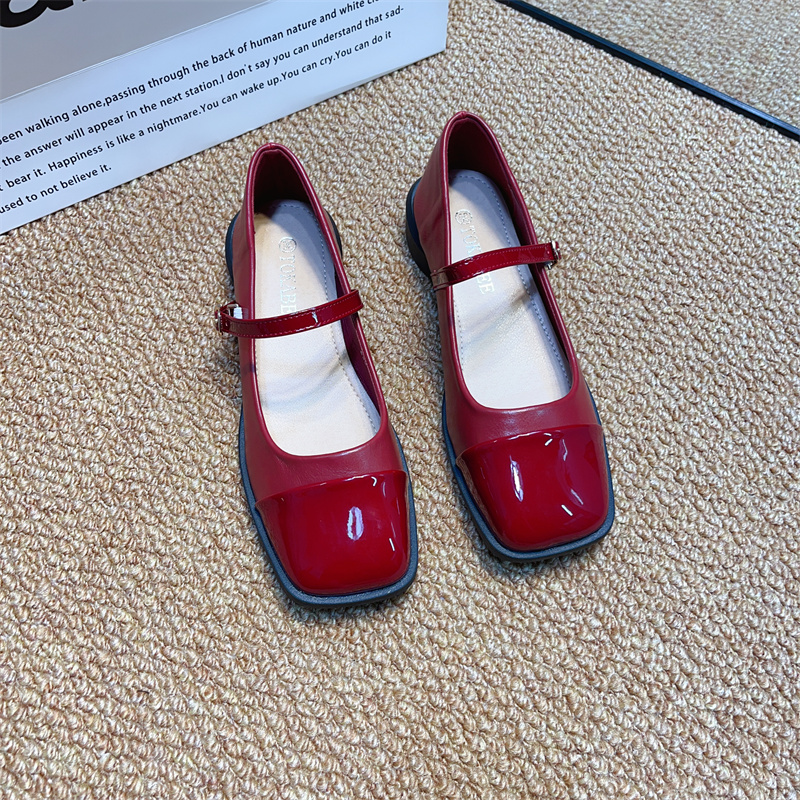 รองเท้าคัทชูผู้หญิงส้นเตี้ย ใส่สบาย มีขนาด35-40