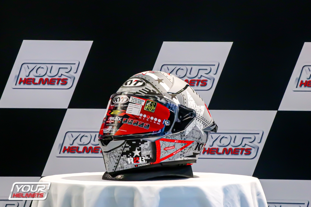 หมวกกันน็อค KYT HELMETS รุ่น R2R PRO ASSAULT MATTE SILVER