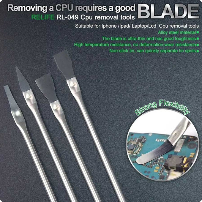 RELIFE RL-049 Latest Glue removing knife CPU