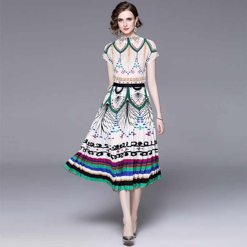 ชุดเดรสยาวสวยๆ ชุดเดรสยาวใส่สบาย ใส่ทำงาน มีขนาดS M L XL 2XL