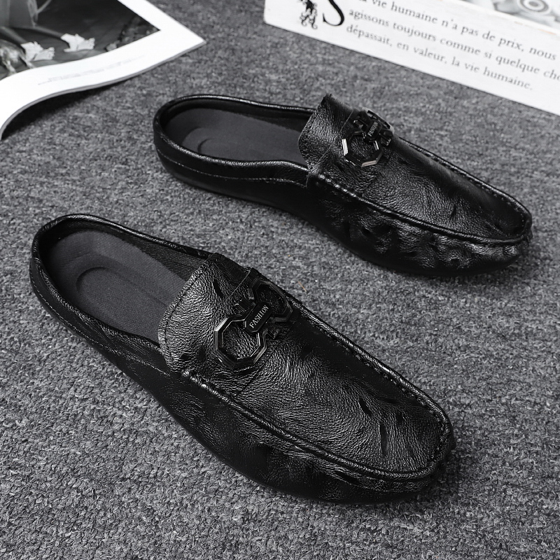 รองเท้าหนังผู้ชาย มีไซส์39-44 รองเท้าโลฟเฟอร์ชาย Slip-On Shoes มีขนาด39-44