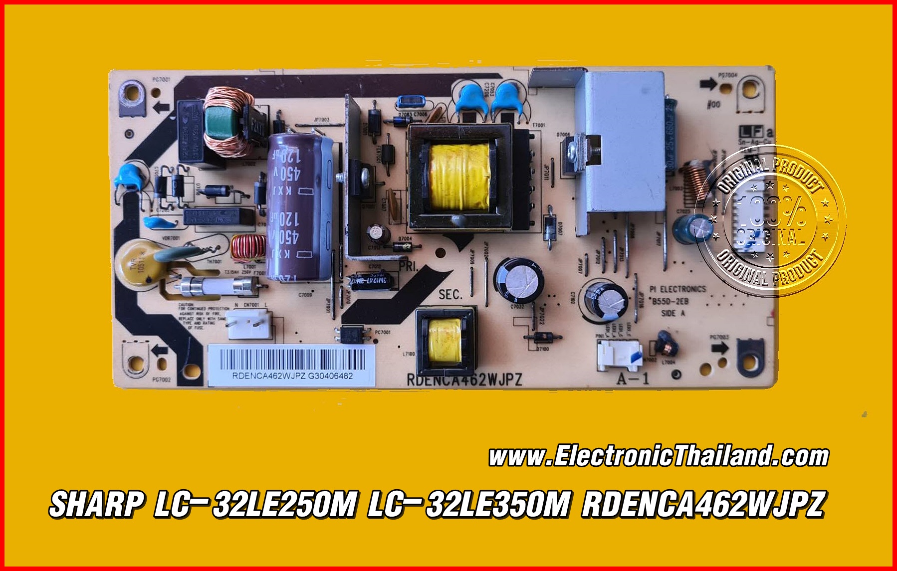 POWER SUPPLY SHARP LC-32LE250M LC-32LE350M RDENCA462WJPZ