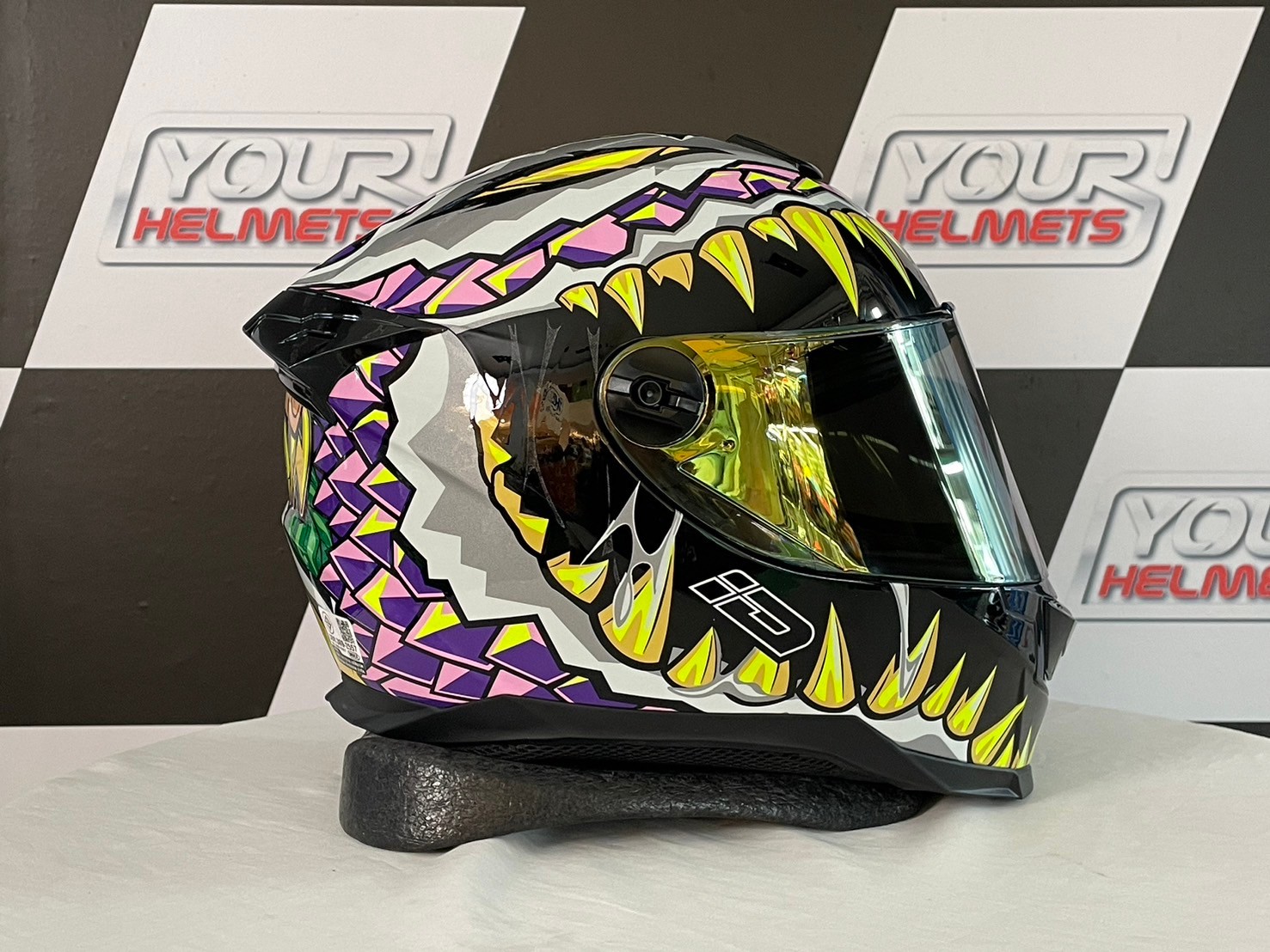 หมวกกันน็อค ID HELMETS รุ่น SPARTAN BT GLITTER BLACK