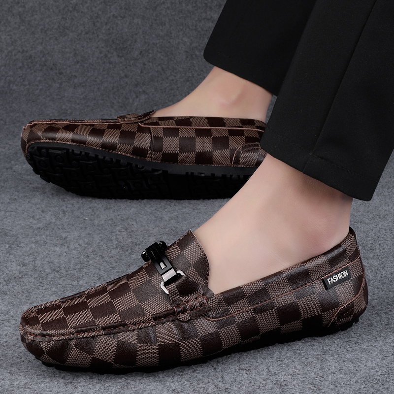 รองเท้าหนังผู้ชาย มีไซส์39-44 รองเท้าโลฟเฟอร์ชาย Slip-On Shoes มีขนาด39-44