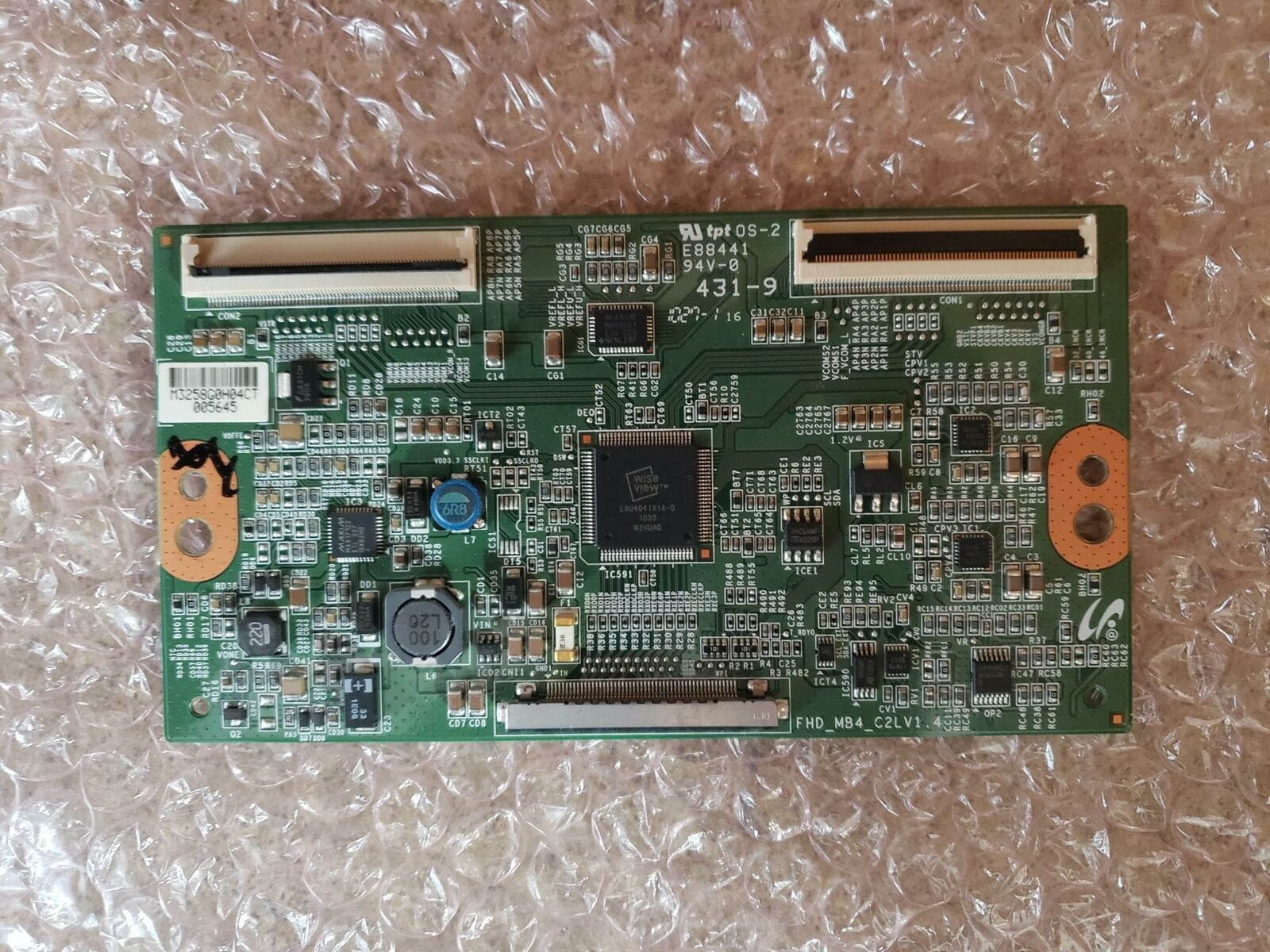 T-CON BOARD SONY KLV-40BX400 :KLV-40EX400 : 32EX400 : FHD_MB4_C2LV1.4