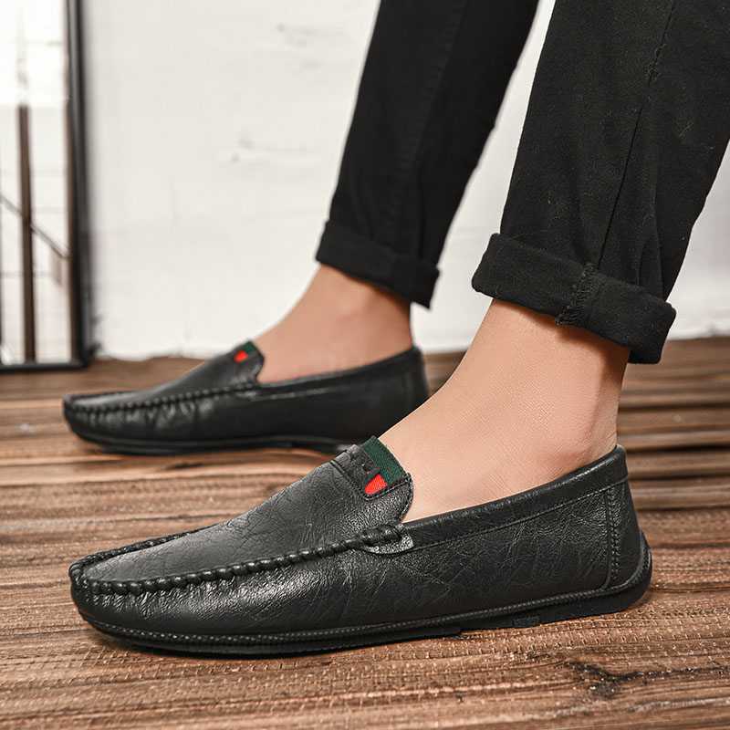 รองเท้าหนังผู้ชาย มีไซส์39-44 รองเท้าโลฟเฟอร์ชาย Slip-On Shoes มีขนาด39-44