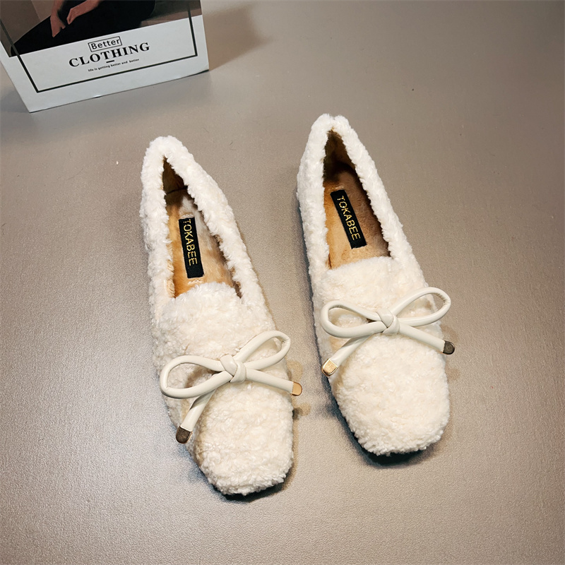 รองเท้าคัทชูผู้หญิงส้นเตี้ย ใส่สบาย มีขนาด35-40