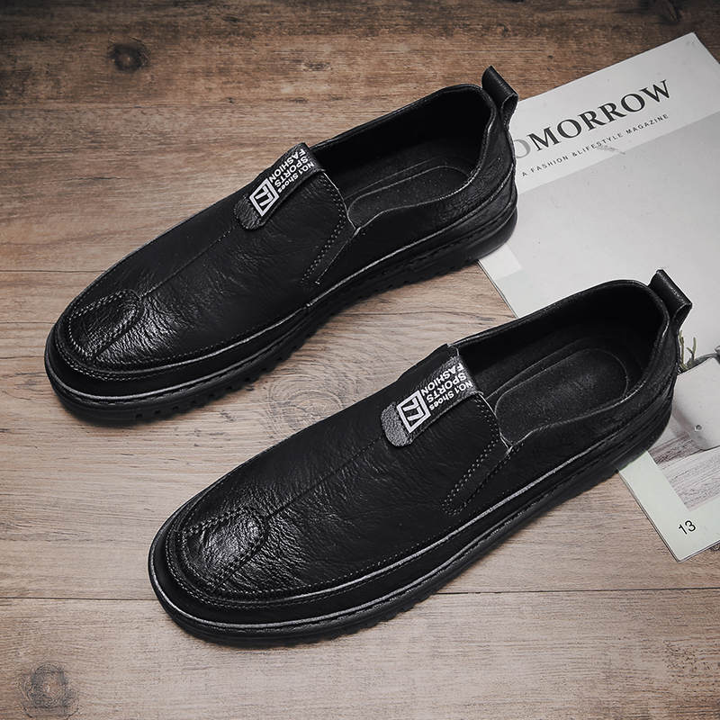 รองเท้าหนังผู้ชาย มีไซส์39-44 รองเท้าโลฟเฟอร์ชาย Slip-On Shoes มีขนาด39-44