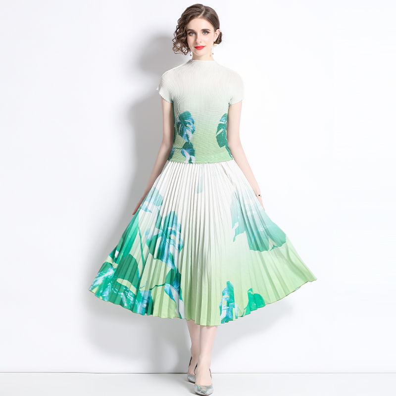 ชุดเดรสยาวสวยๆ ชุดเดรสยาวใส่สบาย ใส่ทำงาน มีขนาดS M L XL 2XL
