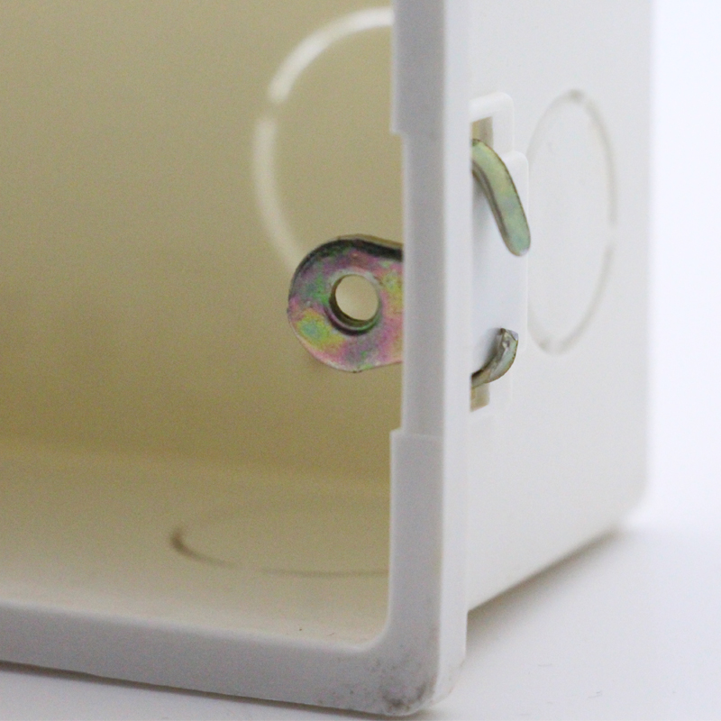 กล่องสำหรับสวิทช์ไฟขนาด 107mm*67mm US Standard Internal Mount Box for 118mm*72mm Standard Wall Light Switch