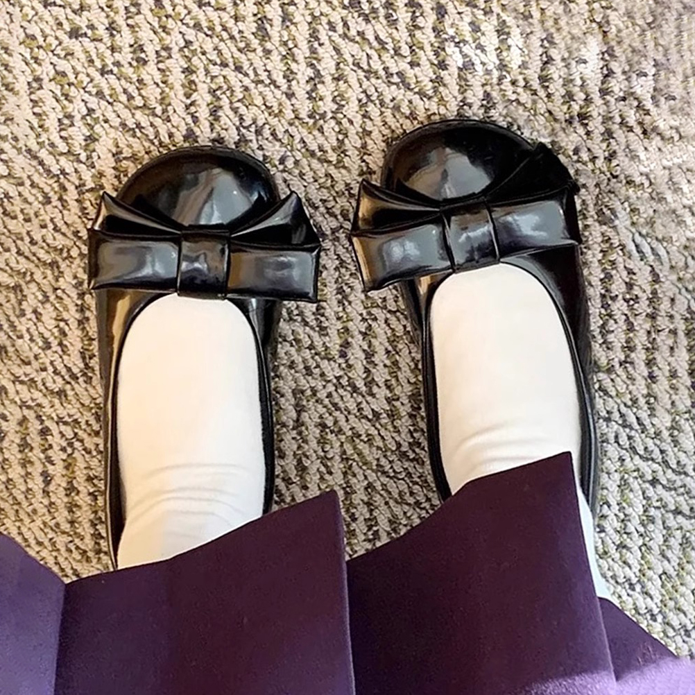 รองเท้าคัทชูผู้หญิงส้นเตี้ย ใส่สบาย มีขนาด35-40