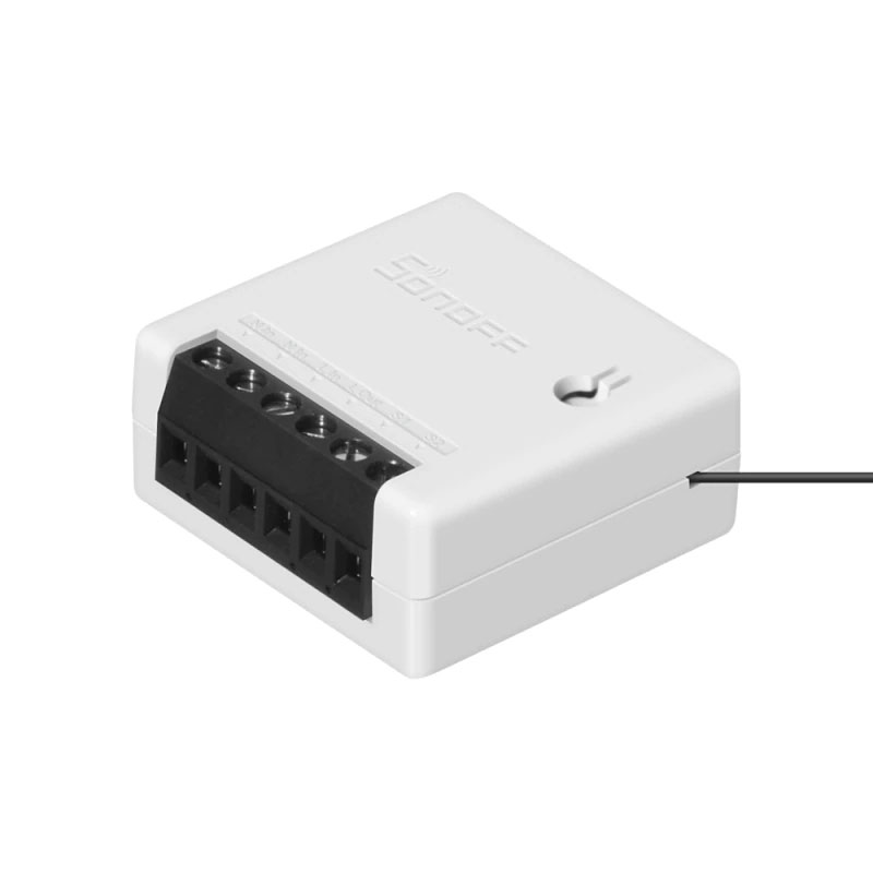สมาร์ทสวิทช์ไร้สาย Sonoff ฺMini - สั่งผ่านมือถือ WiFi Smart Switch for Smart Home (อับโหลดโปรแกรมใหม่ได้)