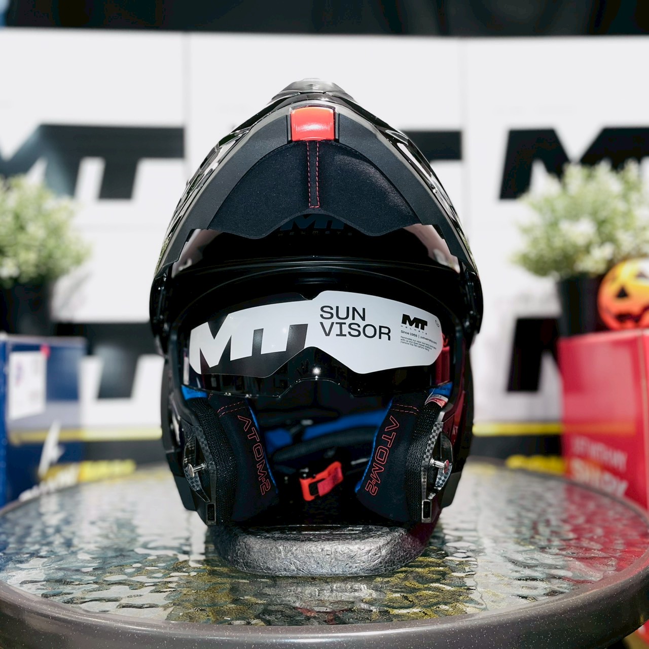 MT HELMETS - ATOM2 sv - Pure Gloss Black