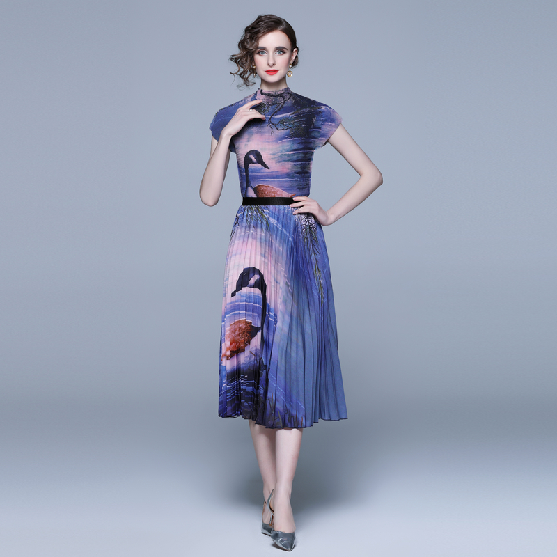 ชุดเดรสยาวสวยๆ ชุดเดรสยาวใส่สบาย ใส่ทำงาน มีขนาดS M L XL 2XL