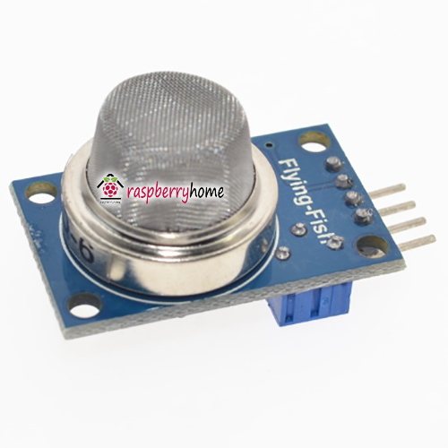 โมดูลเซนเซอร์ตรวจจับแก๊ส MQ-6 LPG Gas Sensor Module Liquefied Propane Iso-butane Butane Combustible Gas Detection Sensor