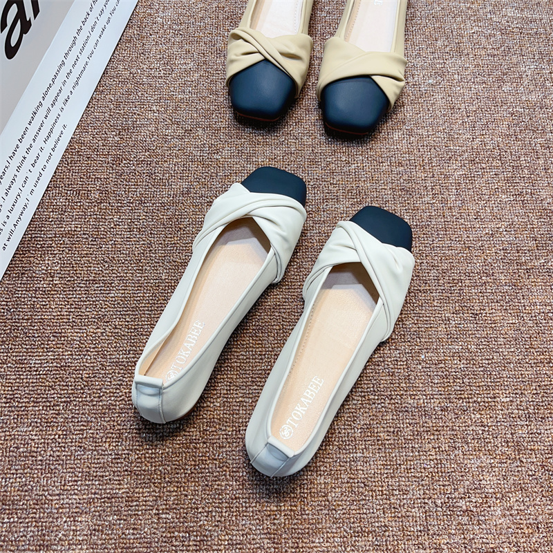รองเท้าคัทชูผู้หญิงส้นเตี้ย ใส่สบาย มีขนาด35-40