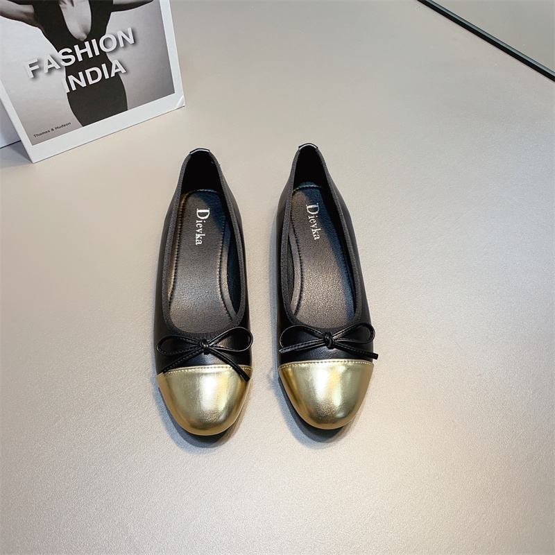 รองเท้าคัทชูผู้หญิงส้นเตี้ย ใส่สบาย มีขนาด35-40