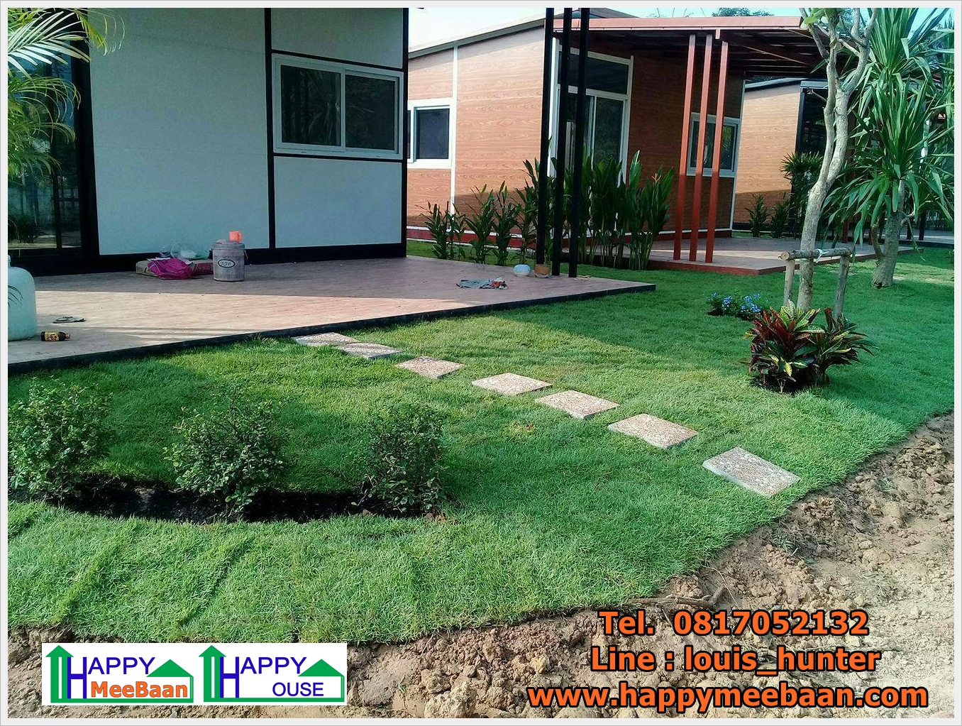 บ้านสำเร็จรูป บ้านน็อคดาวน์ ราคาถูก อุดรธานี