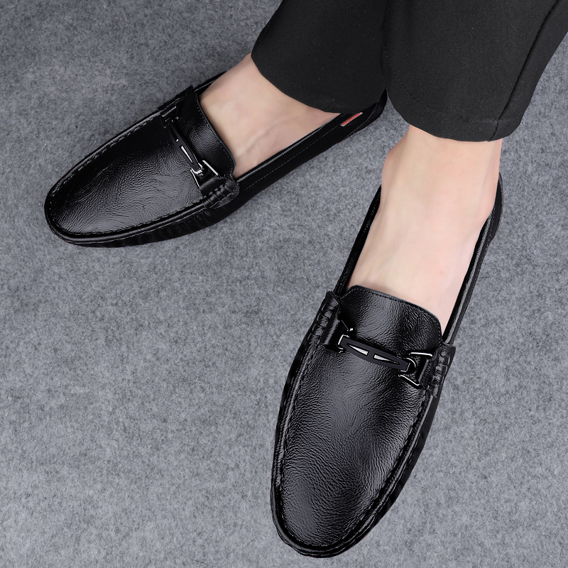 รองเท้าหนังผู้ชาย มีไซส์39-44 รองเท้าโลฟเฟอร์ชาย Slip-On Shoes มีขนาด39-44