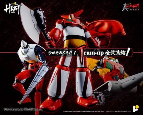 POSE+ METAL HEAT SERIES GETTER 1, 2, 3 (GETTER ROBO ARMAGEDDON VER.) ขายยกชุด ราคารวมค่าส่ง EMS แล้ว