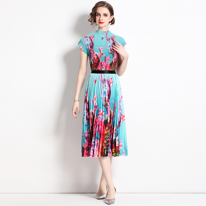 ชุดเดรสยาวสวยๆ ชุดเดรสยาวใส่สบาย ใส่ทำงาน มีขนาดS M L XL 2XL