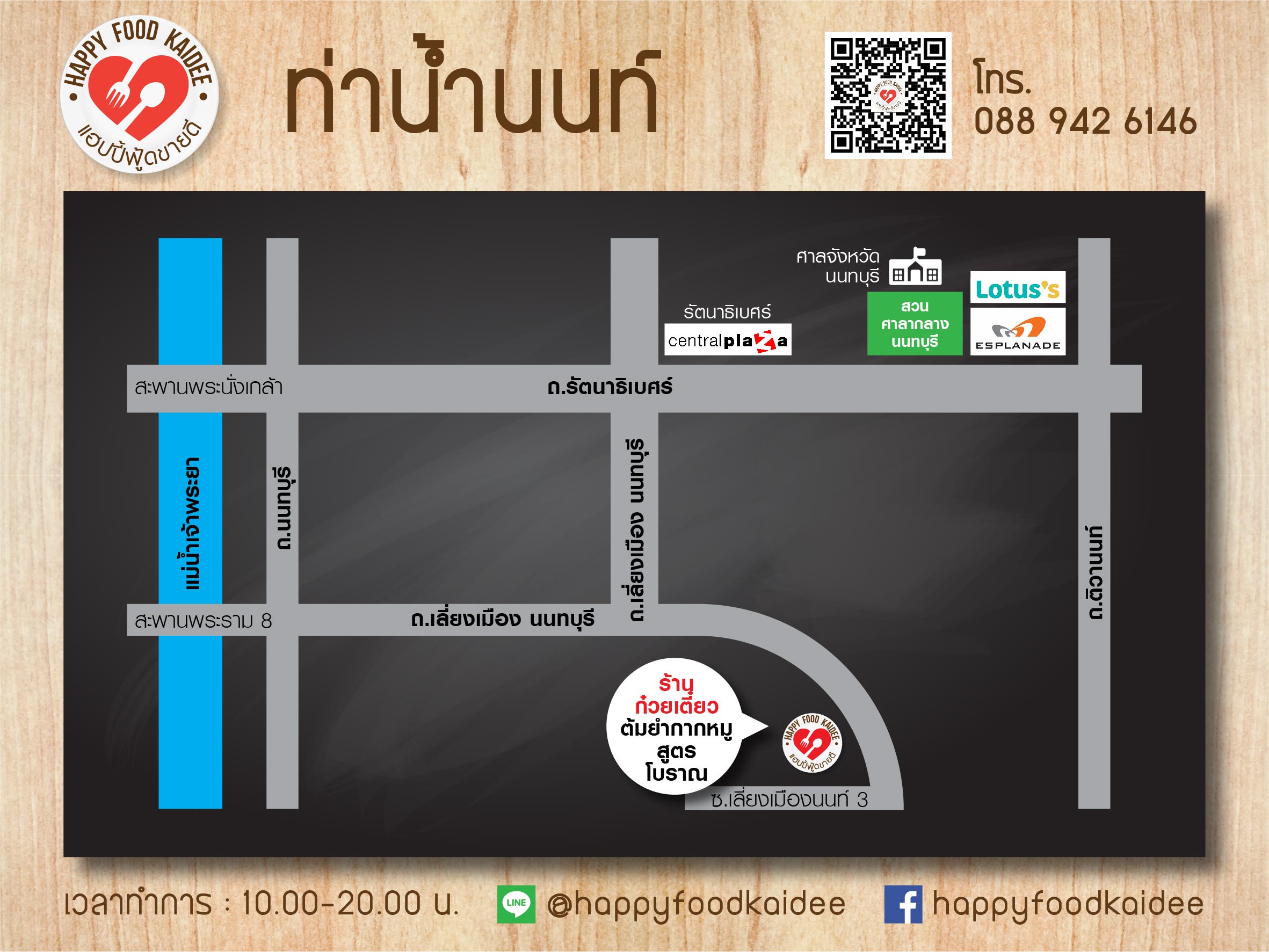 แผนที่ ท่าน้ำนนท์
