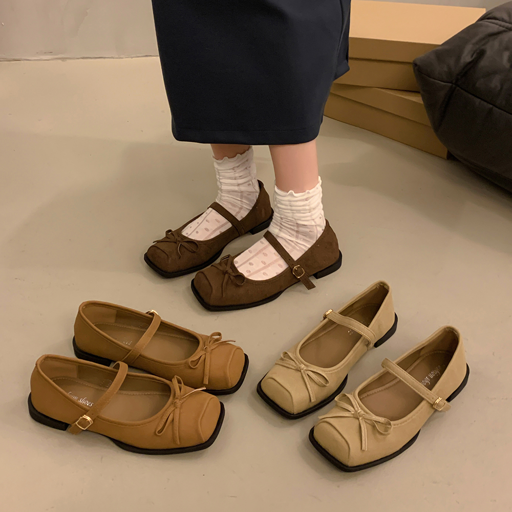 รองเท้าคัทชูผู้หญิงส้นเตี้ย ใส่สบาย มีขนาด35-40