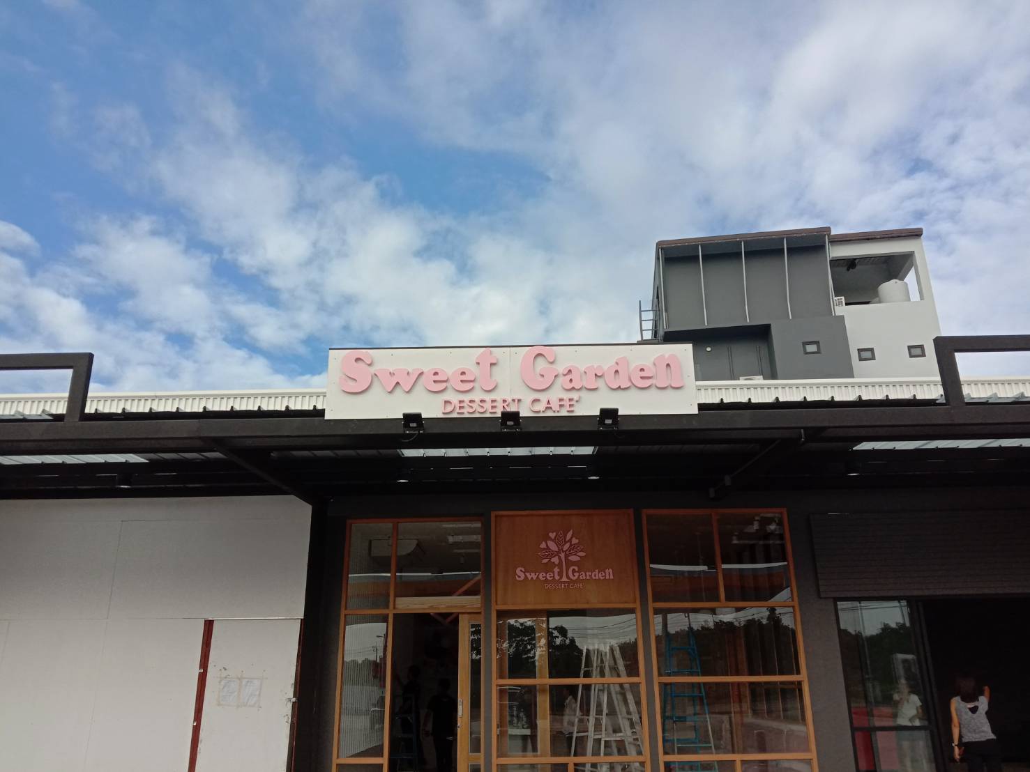ป้ายตัวอักษร ซิงค์ยกขอบ ทำสี #พาสเทล - Sweet Garden