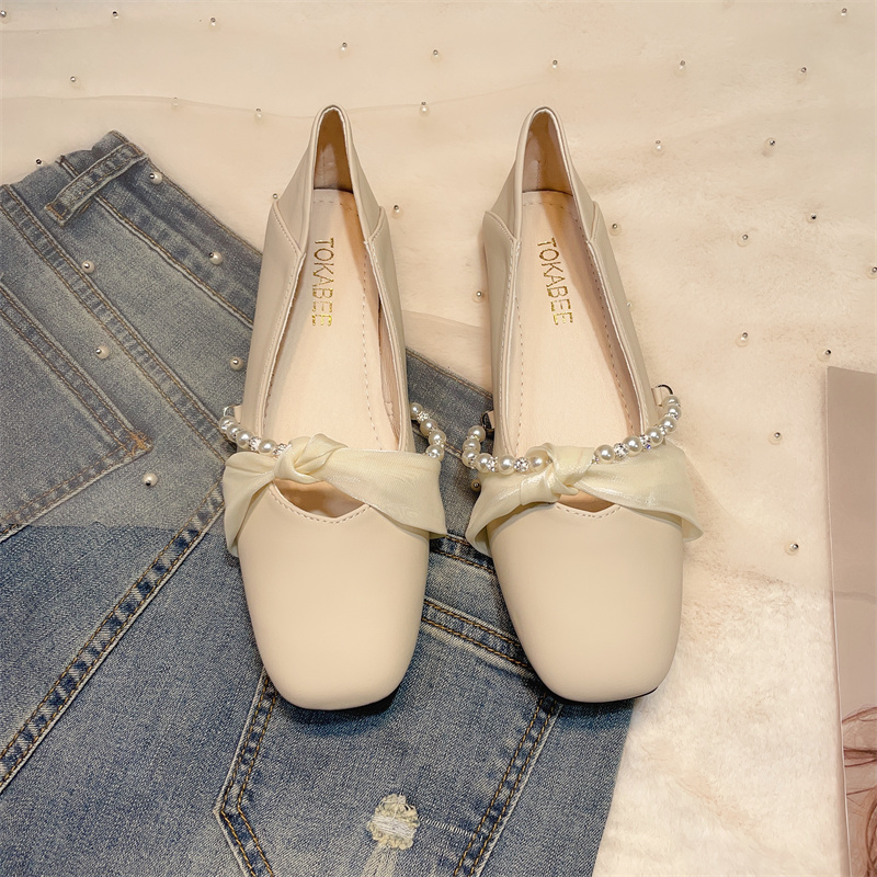 รองเท้าคัทชูผู้หญิงส้นเตี้ย ใส่สบาย มีขนาด35-40