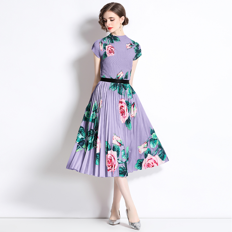 ชุดเดรสยาวสวยๆ ชุดเดรสยาวใส่สบาย ใส่ทำงาน มีขนาดS M L XL 2XL