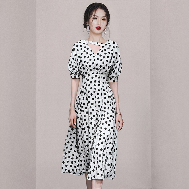 ชุดเดรสยาวสวยๆ ชุดเดรสยาวใส่สบาย ใส่ทำงาน มีขนาดS M L XL 2XL